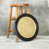 Ebonised Outfitters  Round Mirror