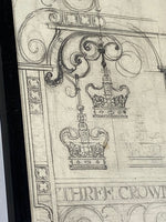 19th Century Study - Three Crowns Pub Signage