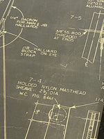 Blueprint Plans - Trimaran Yacht by Arthur Piver