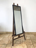 Ebonised Victorian Advertising Mirror