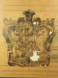 19th Century Study of Cardiff City's Coat of Arms