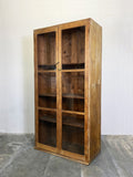 Bleached Glass Cabinet