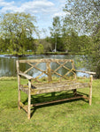 Weathered Garden Bench