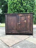 Early English Wooden Cabinet
