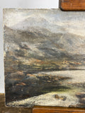 19th Century English Oil on Canvas