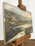 19th Century English Oil on Canvas