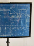 Framed Blueprint Plan