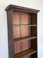 19th Century English Open Bookcase