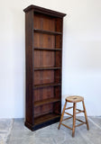 19th Century English Open Bookcase